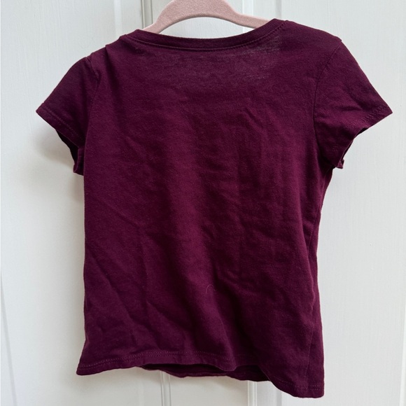 The Children’s Place 3T Girls I Love to Color Unicorn Short Sleeve Shirt Blouse - Picture 4 of 4